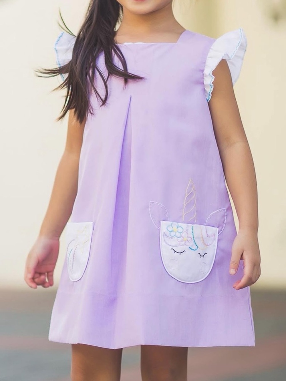 The Proper Peony Sparkle Unicorn Dress Size 9/10 NWT